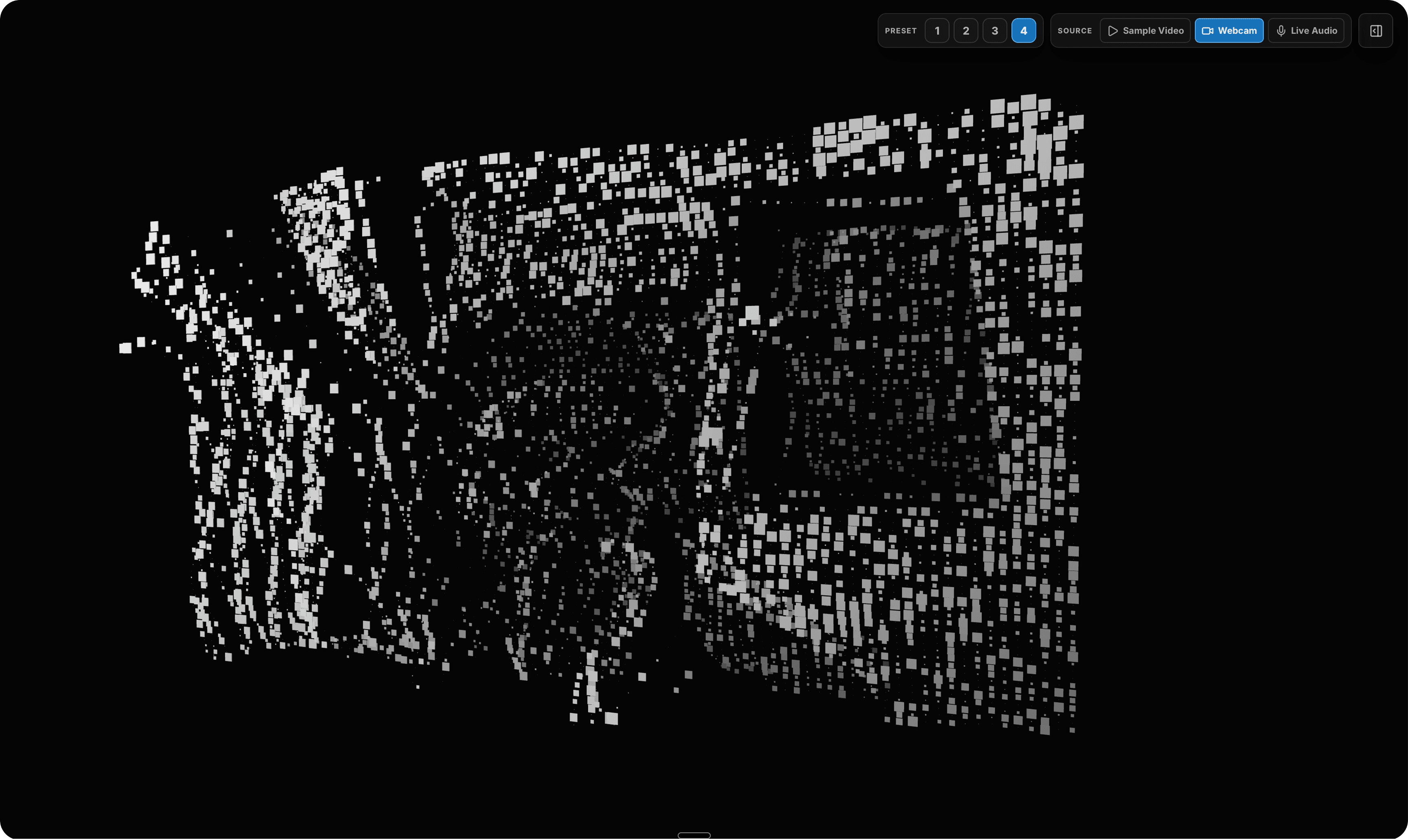 Ajuste visual de Video Plane Studio, vista 3
