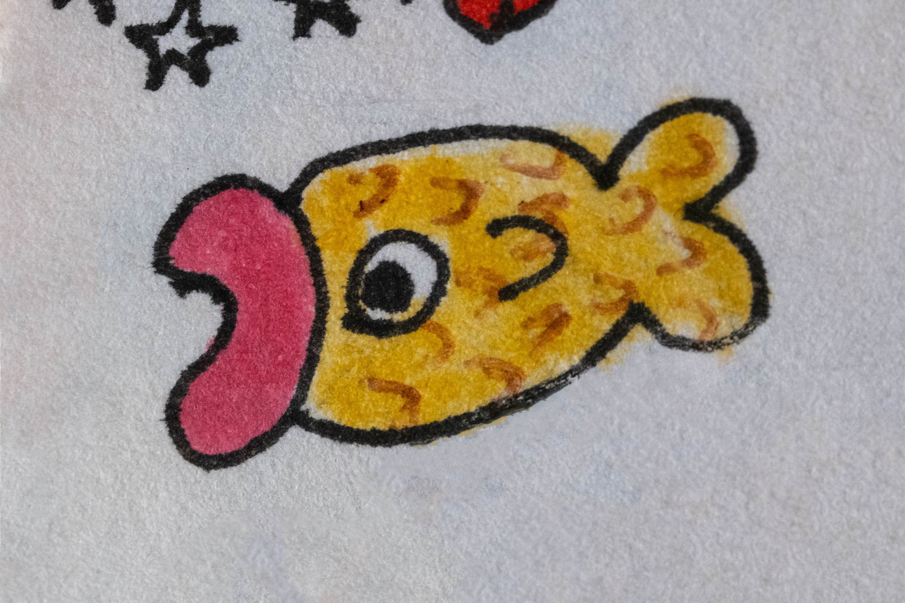 Desarrollo de los dibujos de Character Pins.
