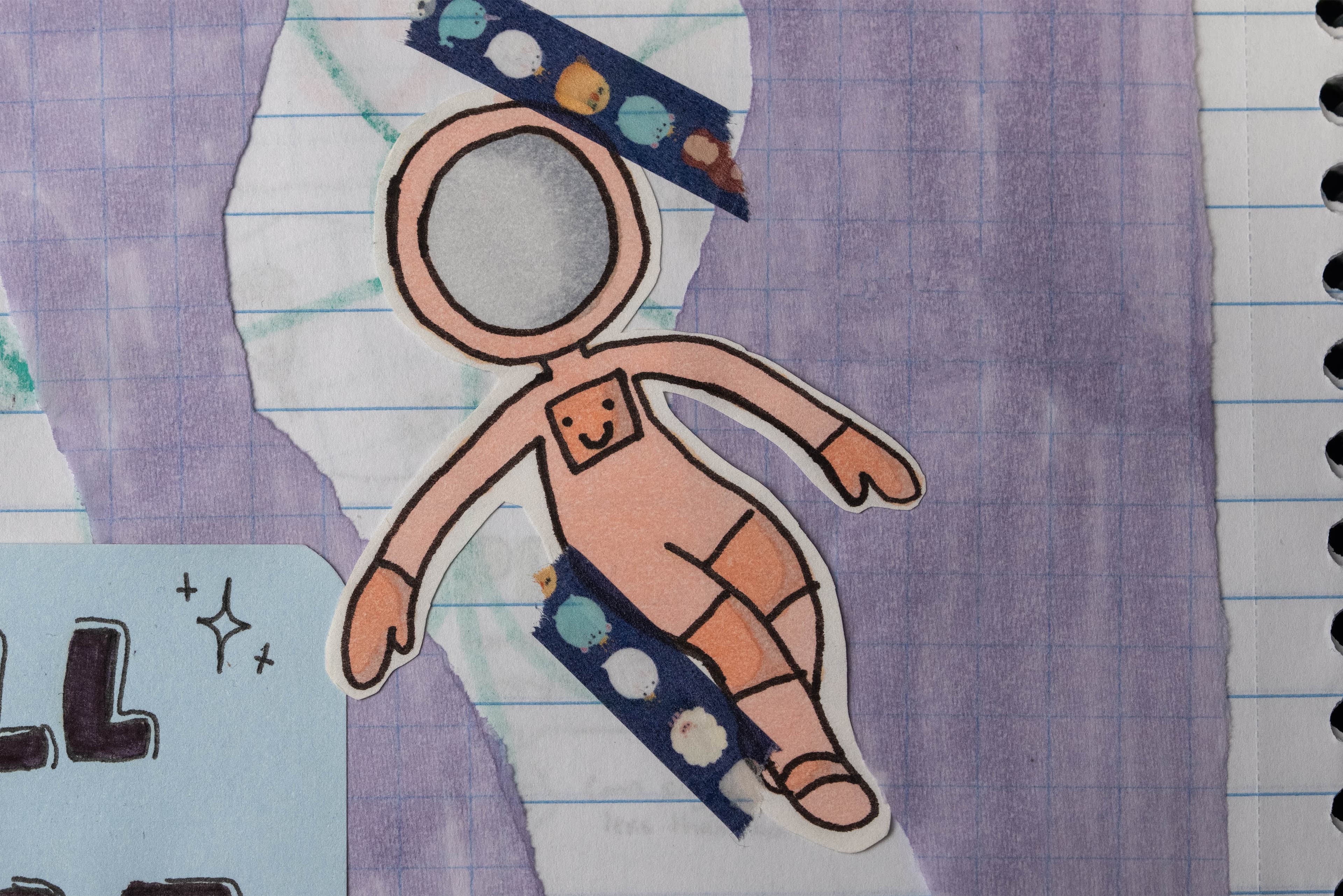Desarrollo de los dibujos de Character Pins.